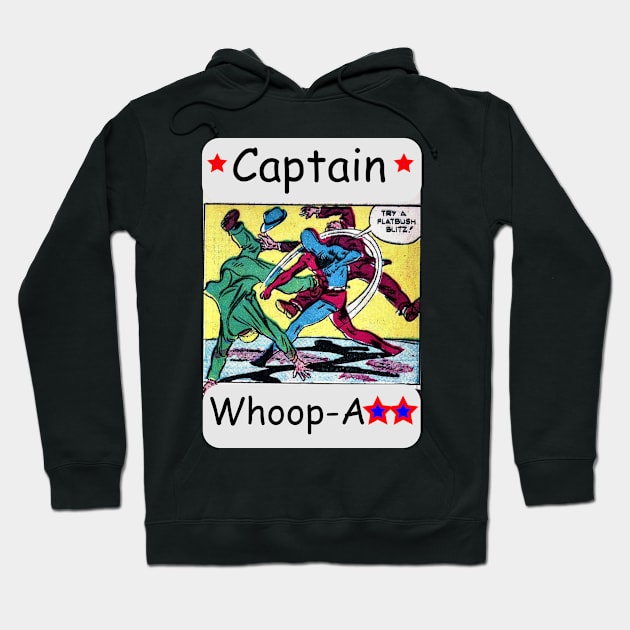 Comic Super Hero Hoodie by Redmanrooster